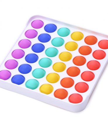 Push Pops Bubble Fidget Toy Kids Sensory Jumbo Big Fidget Toys Set Keychain New Anti Stress Pop