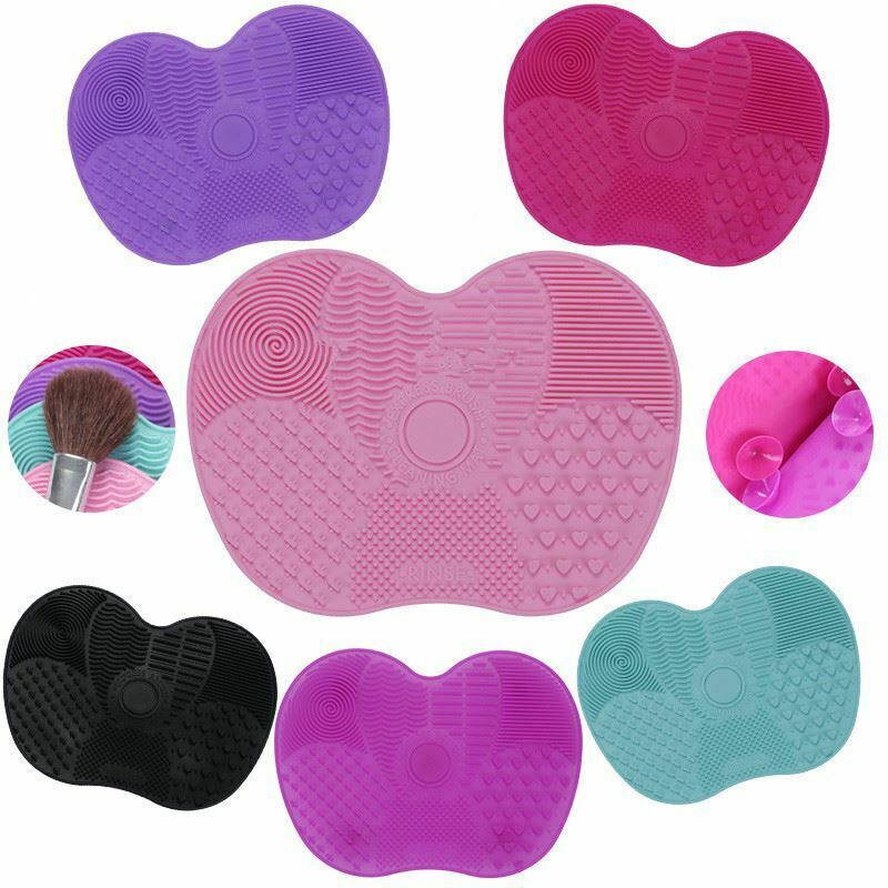 s-l1600 – MakeUp Washing Brush Gel Cleaning Mat Foundation Makeup Brush Cleaner Pad Silicone Brush Cleaner