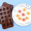 Star Shape Chocolate Mould, Wax Silicone Mould