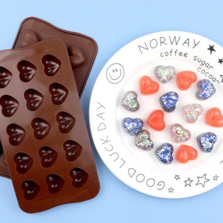Heart Shape Silicone chocolate Mould, Silicone Cake Mould, Chocolate Mould