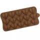Chocolate Mould - Large heart Shape Chocolate Mould, Wax Sil