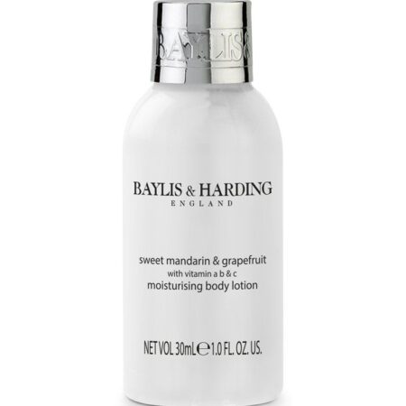 New Baylis Moisturising Body Lotion Baylis & Harding 30ml Sweet Mandarin &Grapefruit Moisturising Body Lotion Bottle 30ml