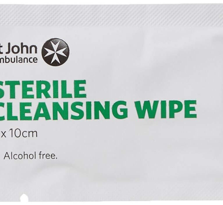 St John Ambulance Sterile Cleansing Wipes, BEST SELLER