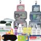 Travel Bag with prefilled toiletries attractive blue