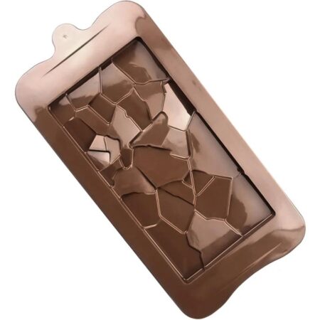 Fragmented Bar Chocolate Mould, Wax Silicone Mould