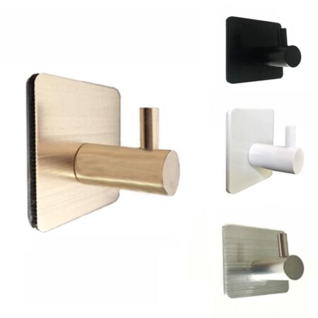 Aluminium strong Adhesive hooks, Waterproof hooks, Hooks, Silver hooks, Gold hooks, Black hooks