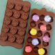Rose Shape Chocolate Mould, Wax Silicone Mould